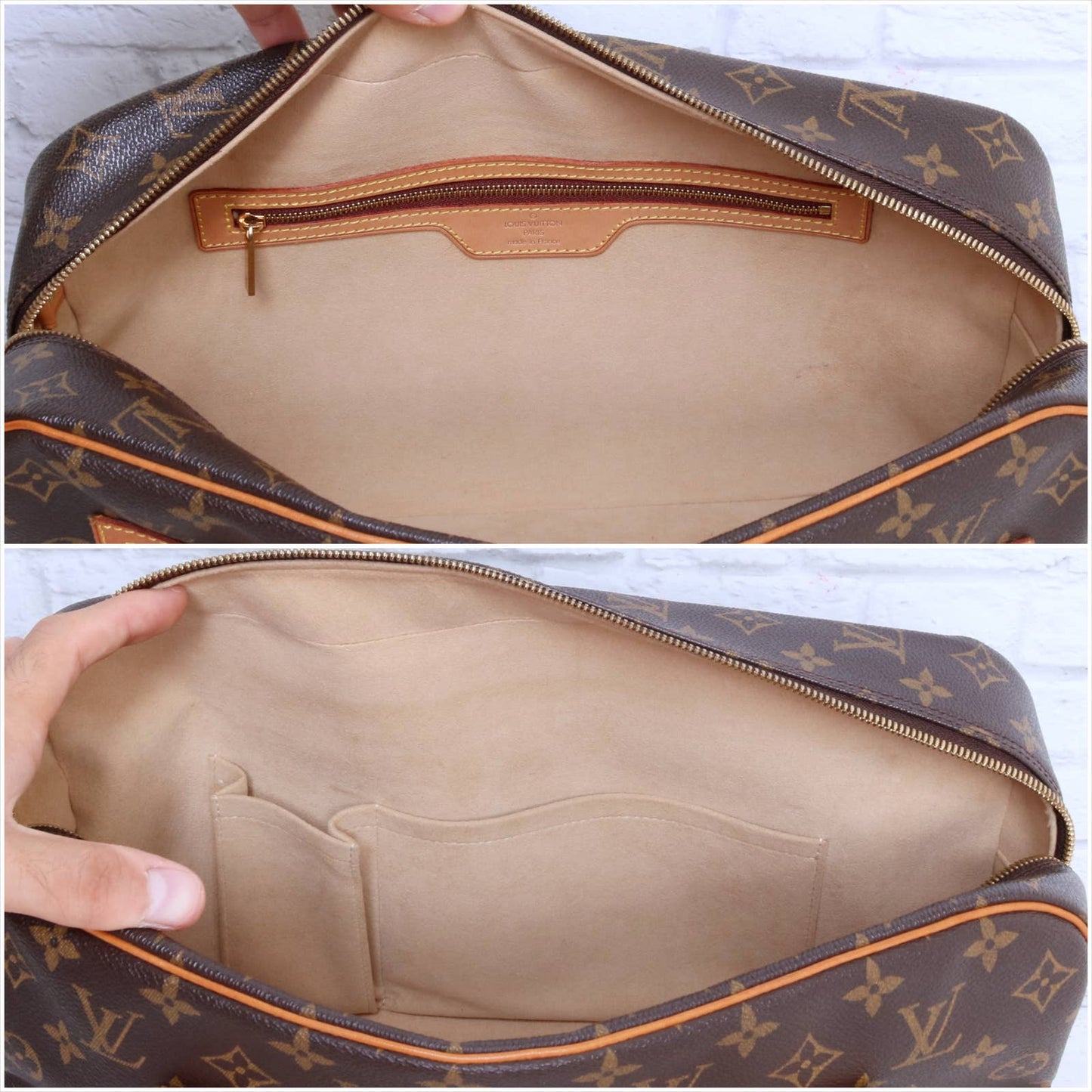 Louis Vuitton Cite GM Monogram Large Shoulder Bag