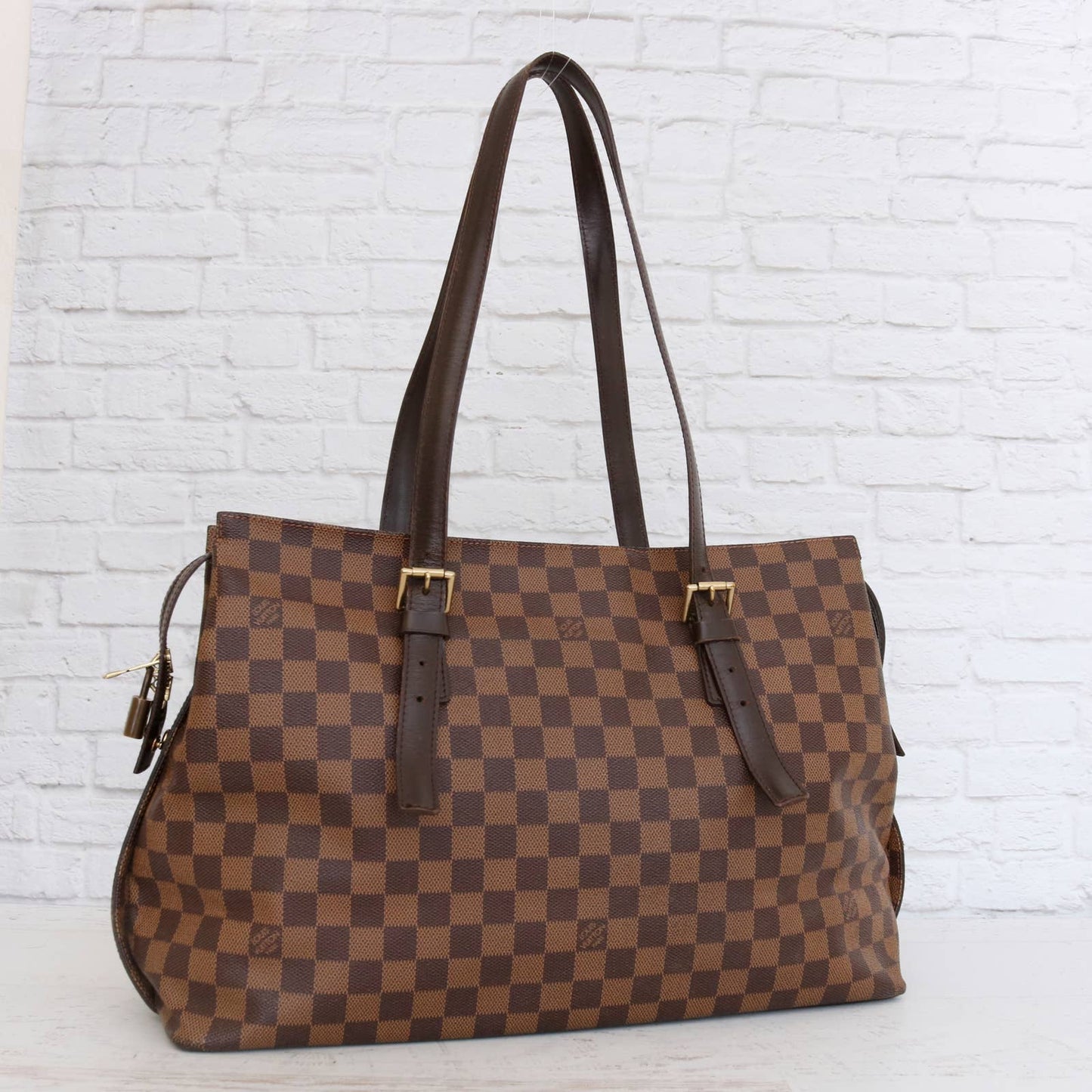 Louis Vuitton Chelsea Damier Ebene Shoulder Bag