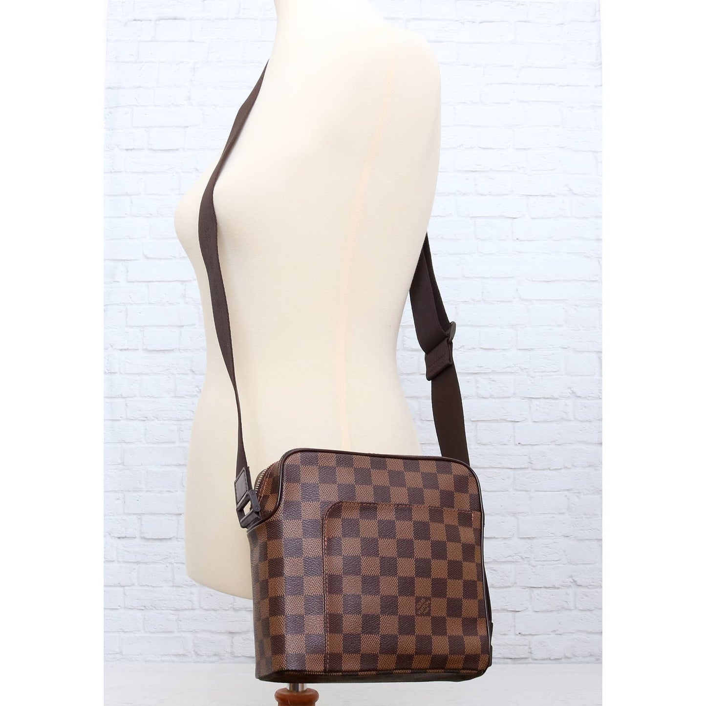 Louis Vuitton Olav PM Damier Ebene Crossbody & Shoulder Bag