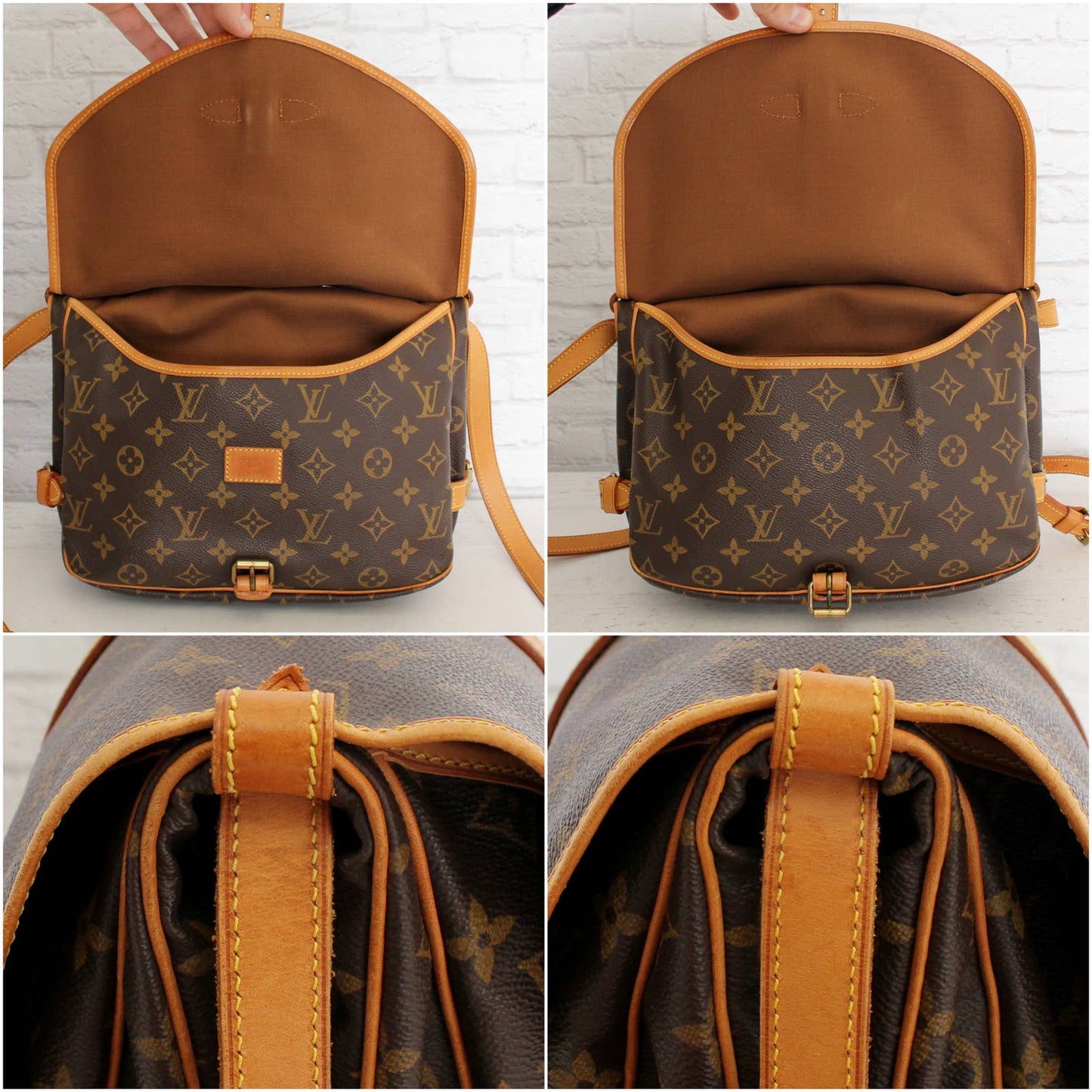 Louis Vuitton Saumur 30 Monogram Crossbody & Shoulder Bag