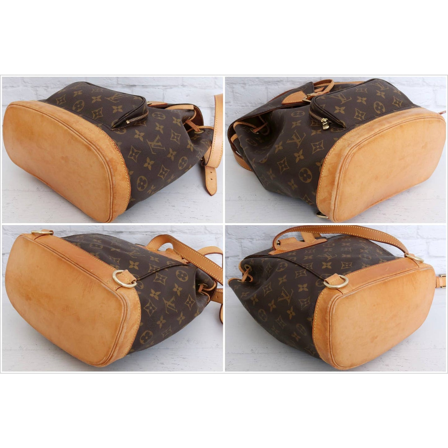 Louis Vuitton Montsouris MM Monogram Backpack