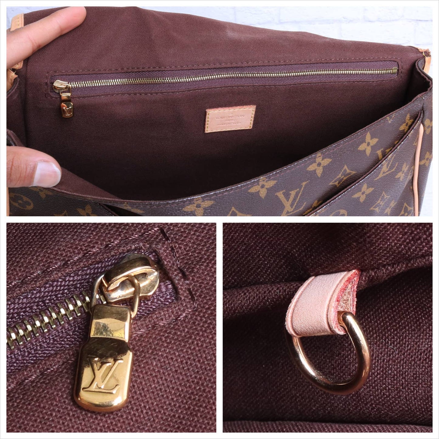 Louis Vuitton Menilmontant MM Monogram Crossbody