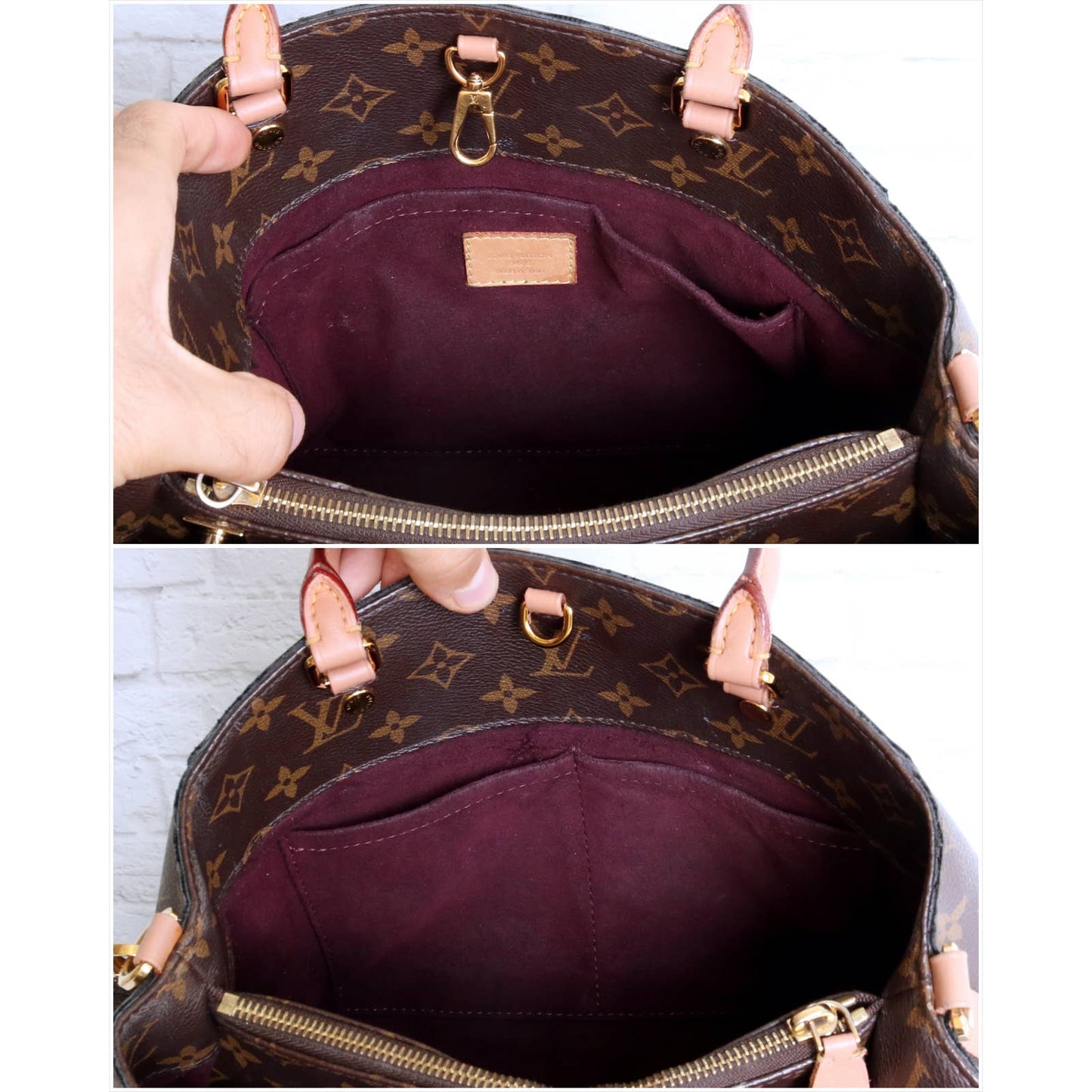 Louis Vuitton Montaigne MM Monogram Satchel & Shoulder Bag