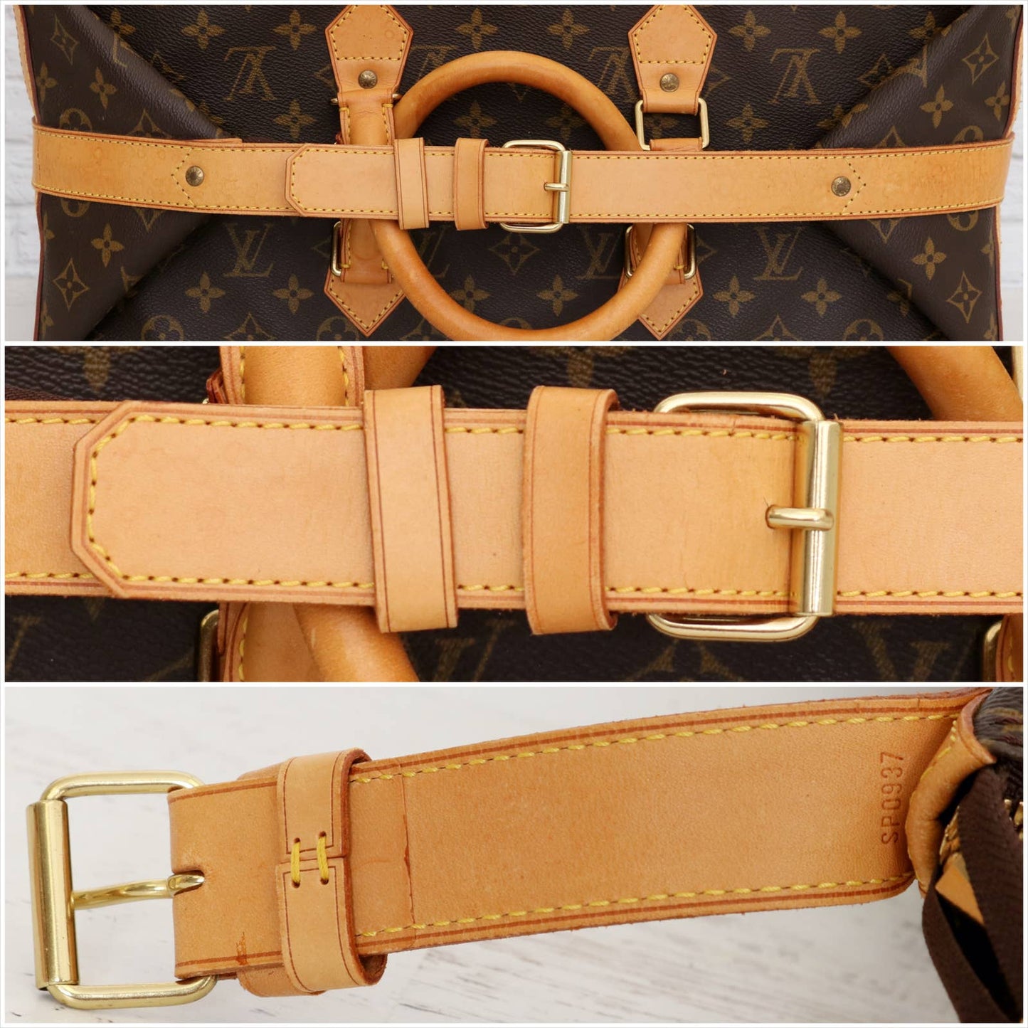 Louis Vuitton Cruiser 45 Monogram Satchel Travel Bag