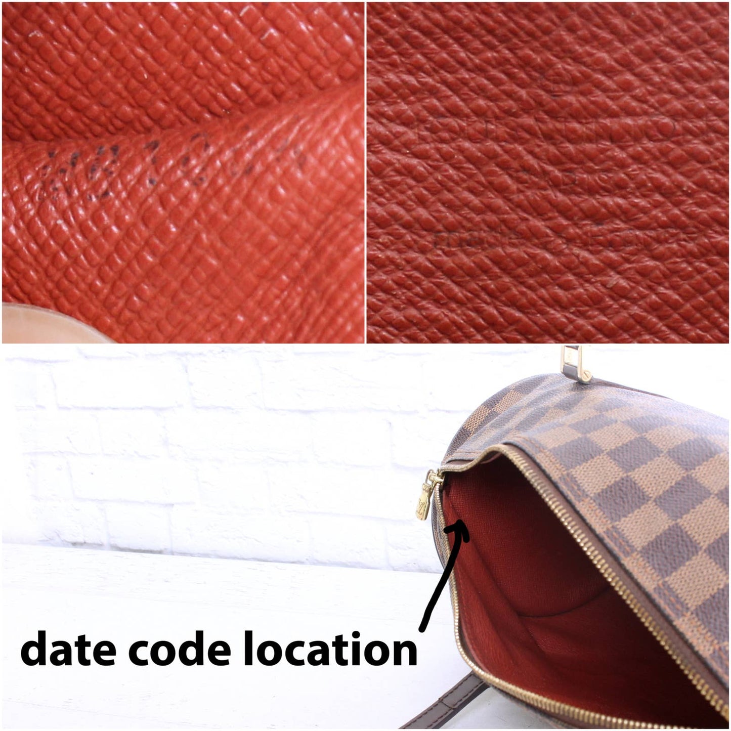 Louis Vuitton Papillon 30 Damier Ebene Shoulder Bag