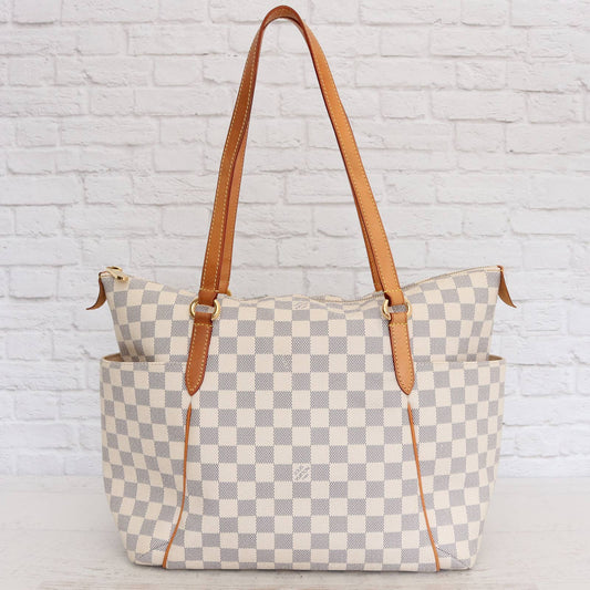 Louis Vuitton Totally MM Damier Azur Tote