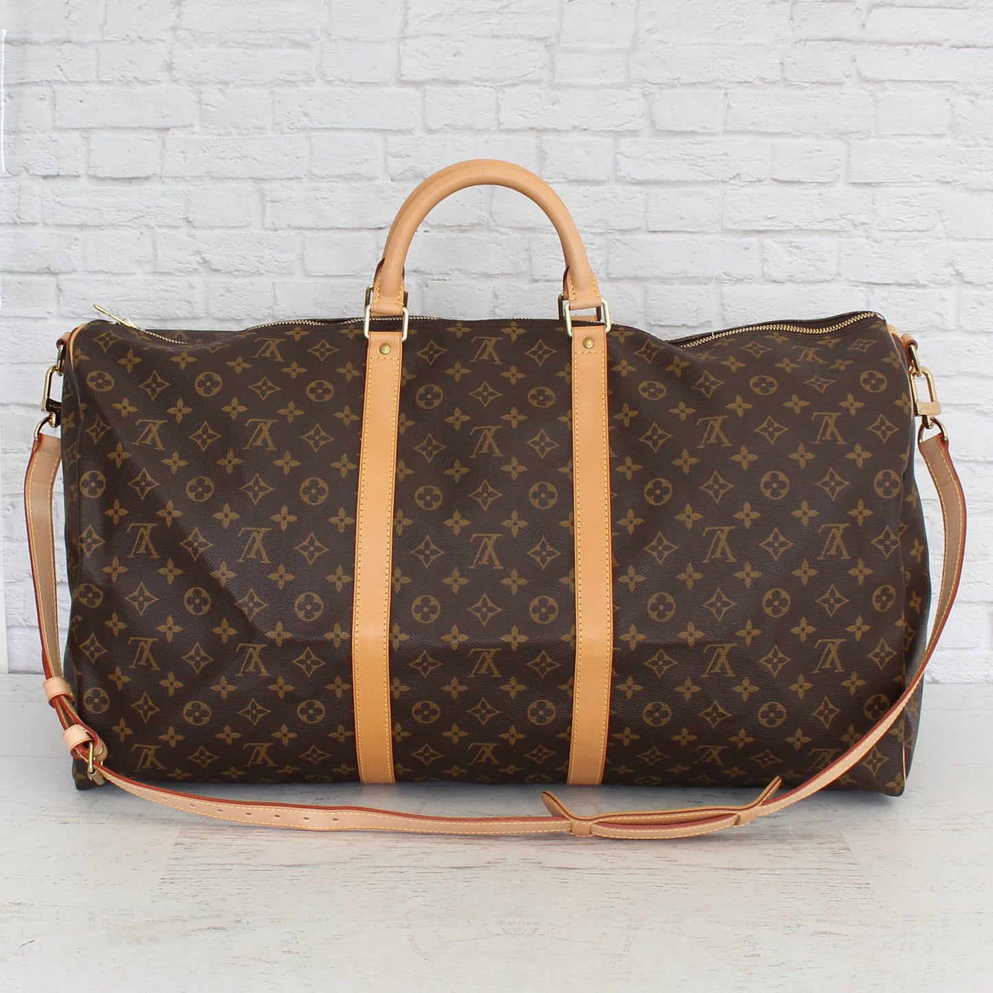 Louis Vuitton Keepall 60 Bandouliere Monogram Duffle