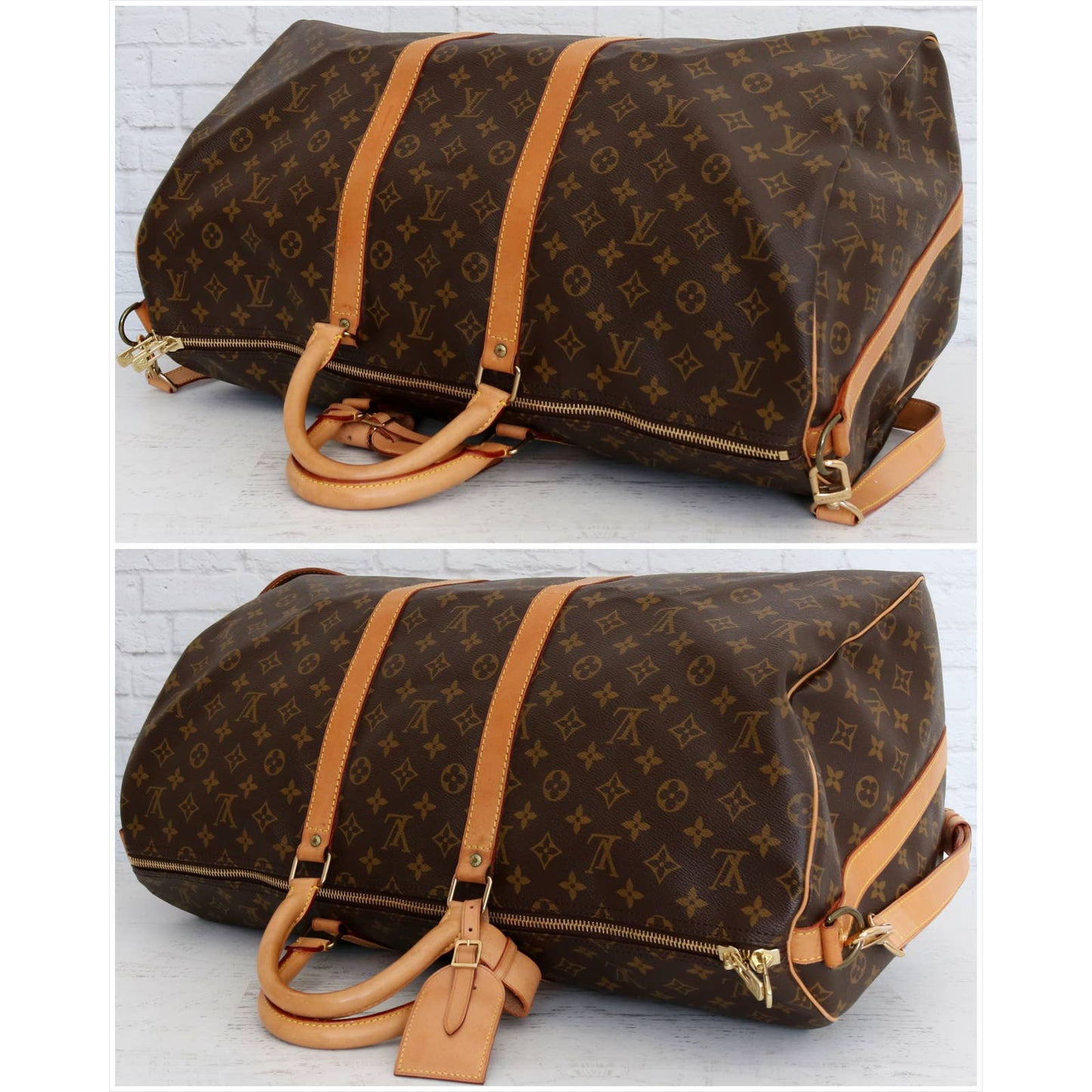 Louis Vuitton Keepall Bandouliere 55 Monogram Duffle Luggage