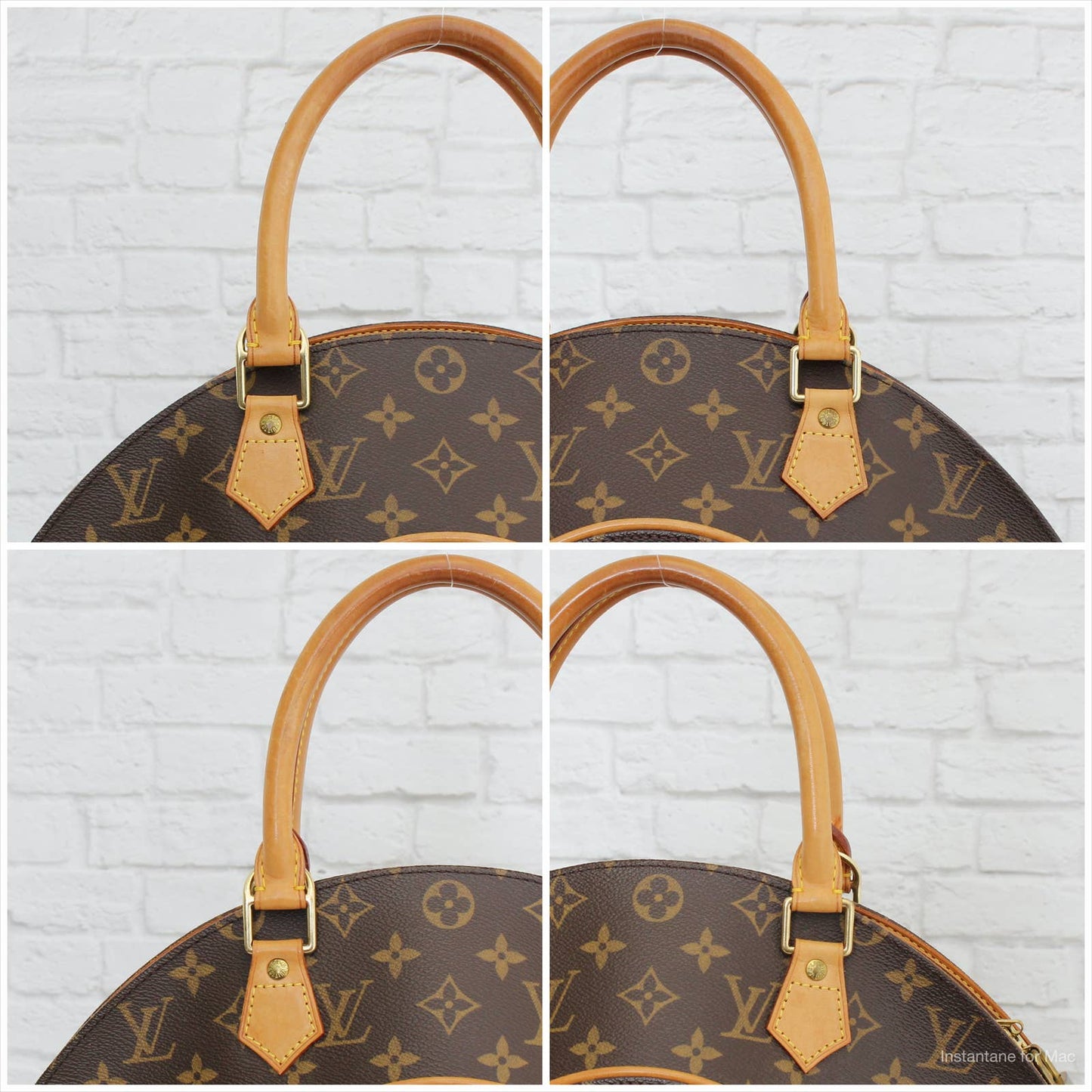 Louis Vuitton Ellipse MM Monogram Satchel