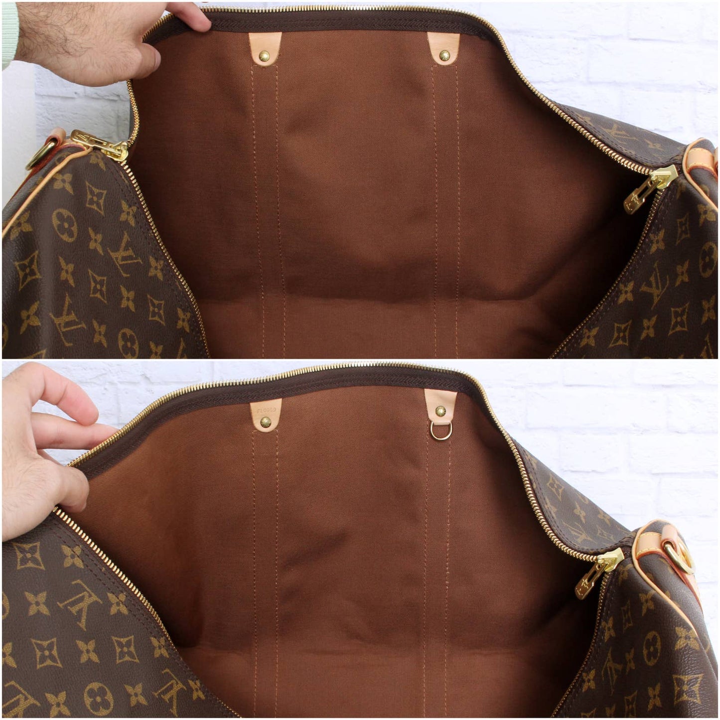 Louis Vuitton Keepall 60 Bandouliere Monogram Duffle