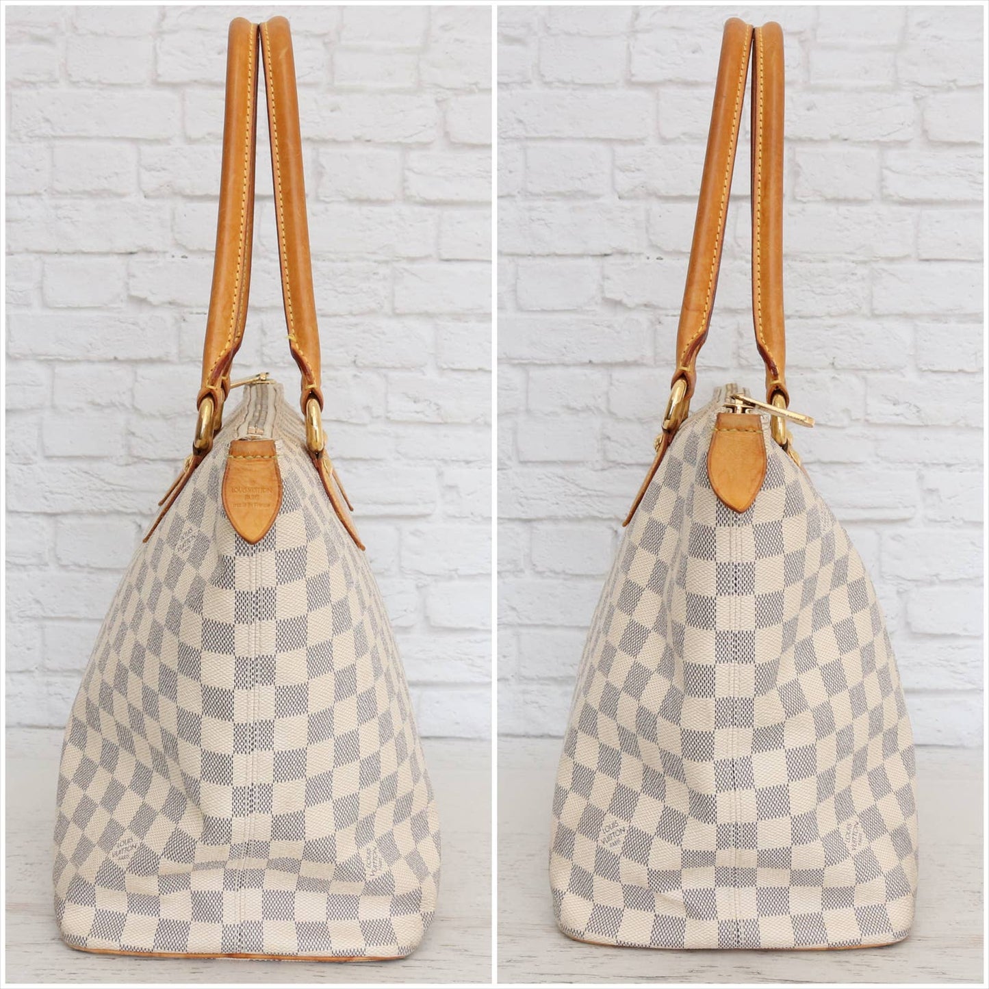 Louis Vuitton Saleya MM Damier Azur Tote