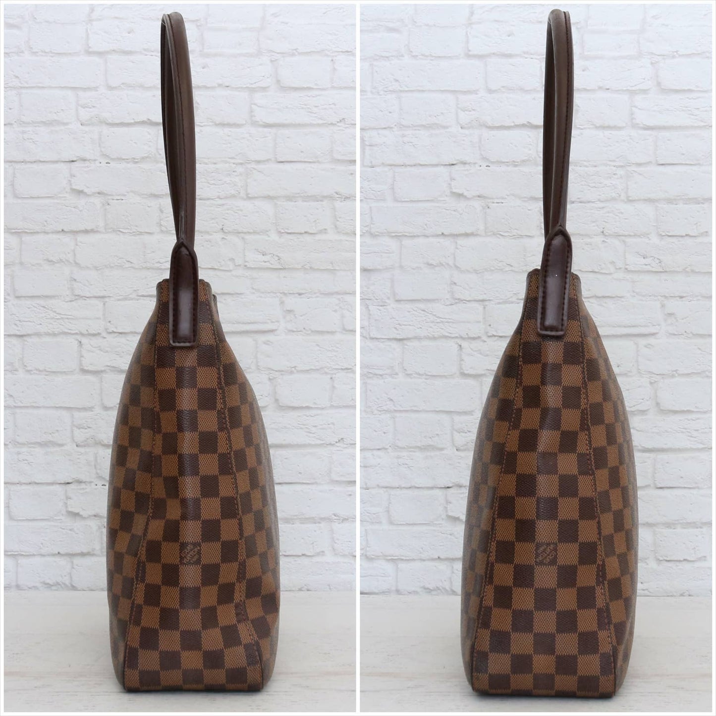 Louis Vuitton Looping GM Damier Ebene Tote Shoulder Bag