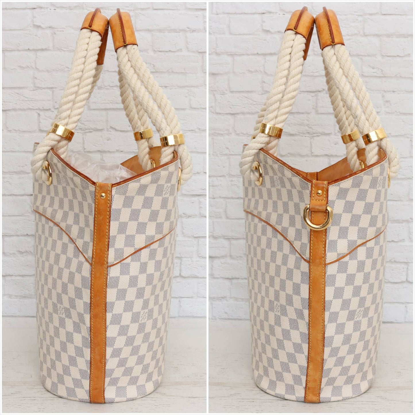 Louis Vuitton Pampelonne GM Damier Azur Large Tote