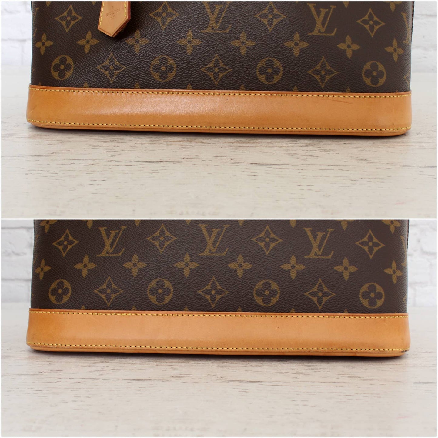 Louis Vuitton Alma PM Monogram New Style Satchel