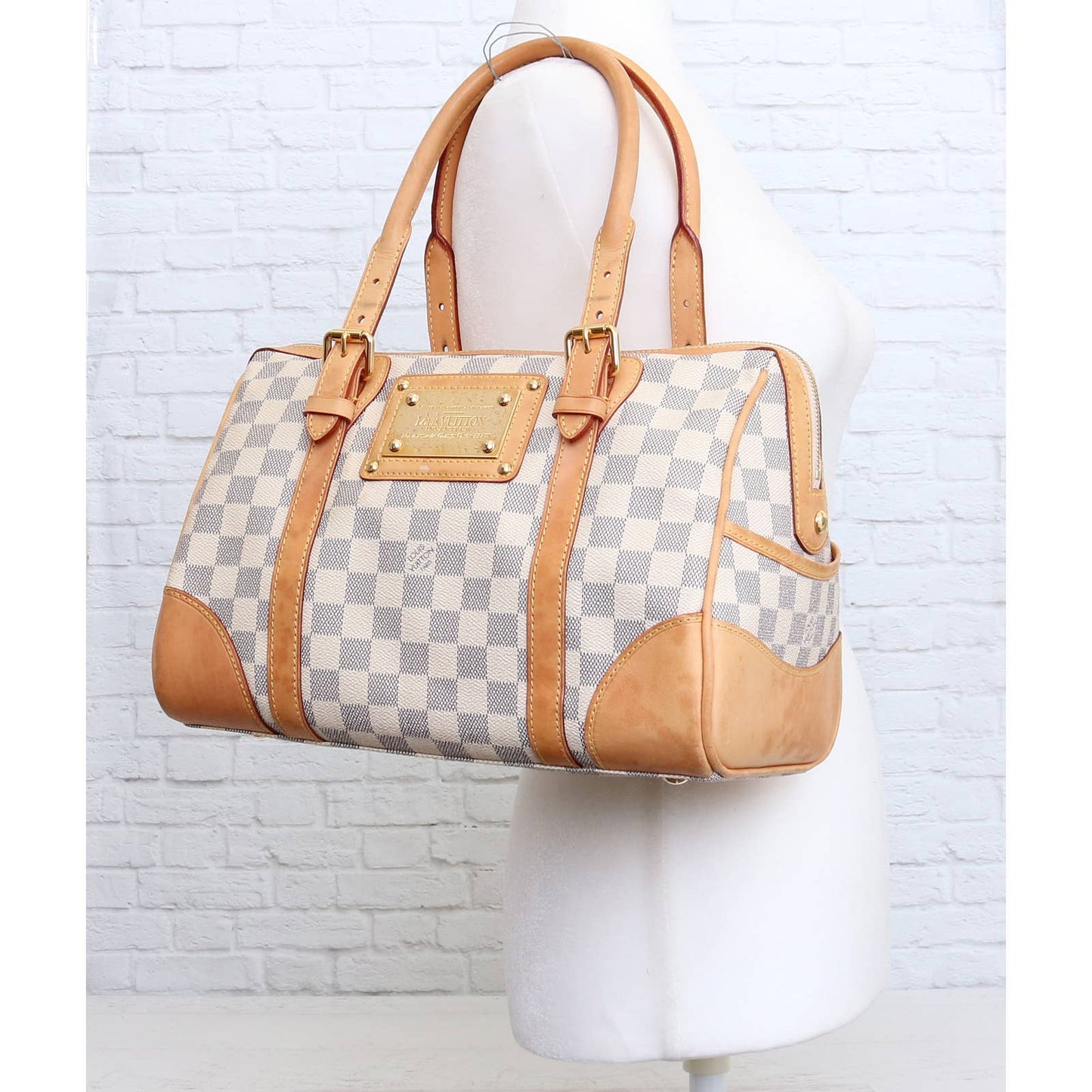 Louis Vuitton Berkeley Damier Azur Tote