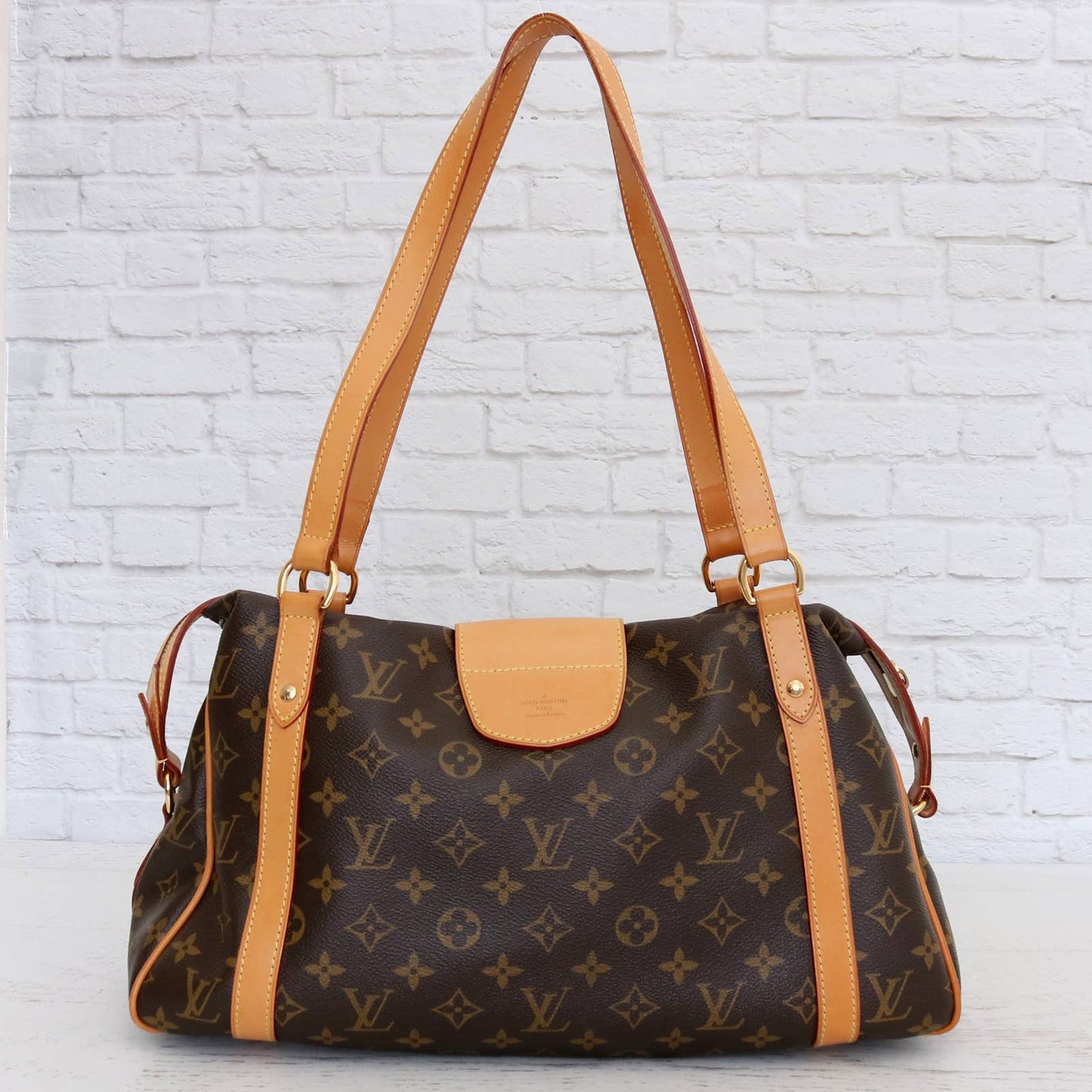 Louis Vuitton Stresa PM Monogram Shoulder Bag with Box