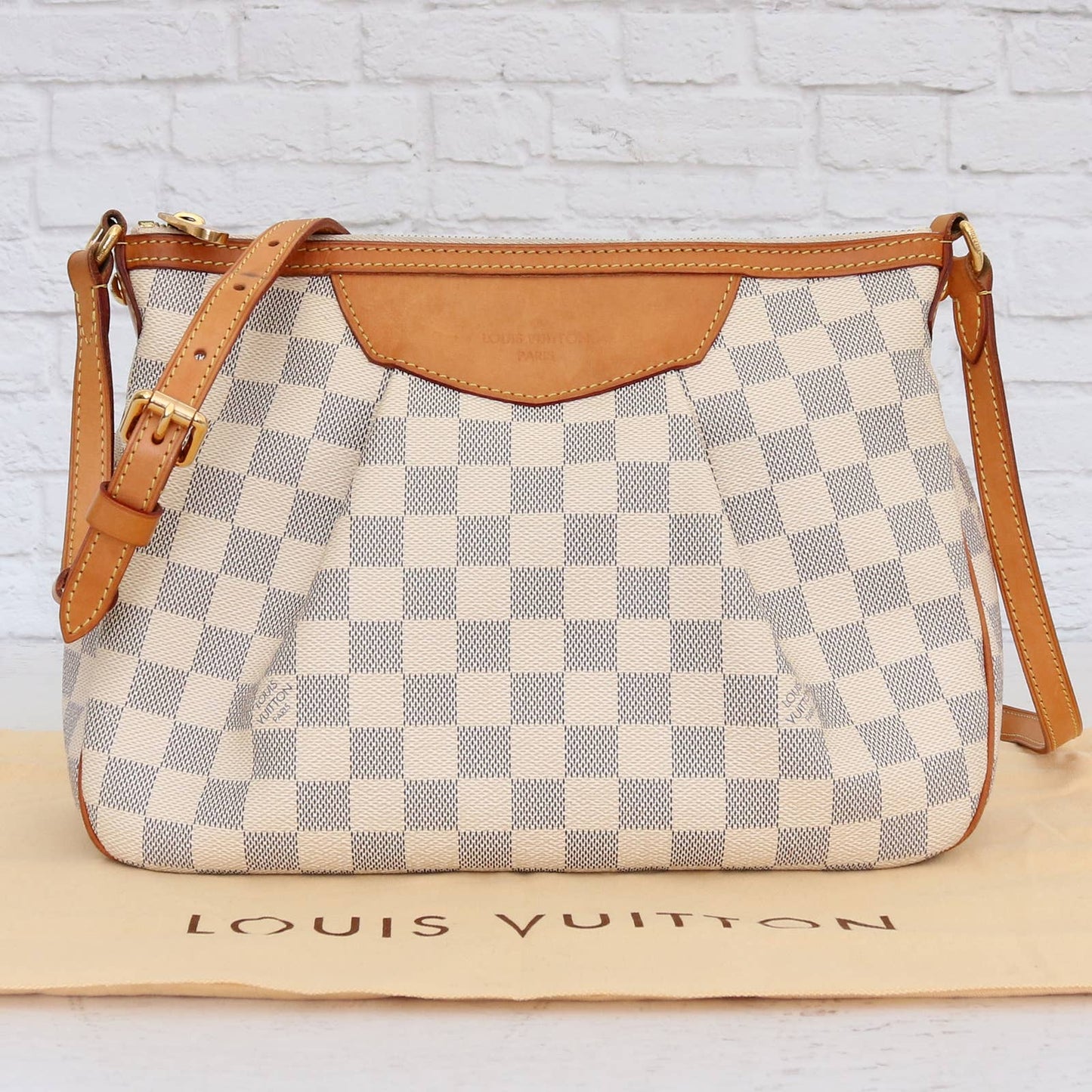 Louis Vuitton Siracusa PM Damier Azur Crossbody