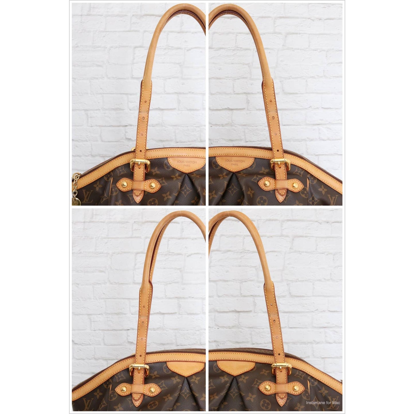 Louis Vuitton Tivoli GM Monogram Shoulder Bag Large Tote