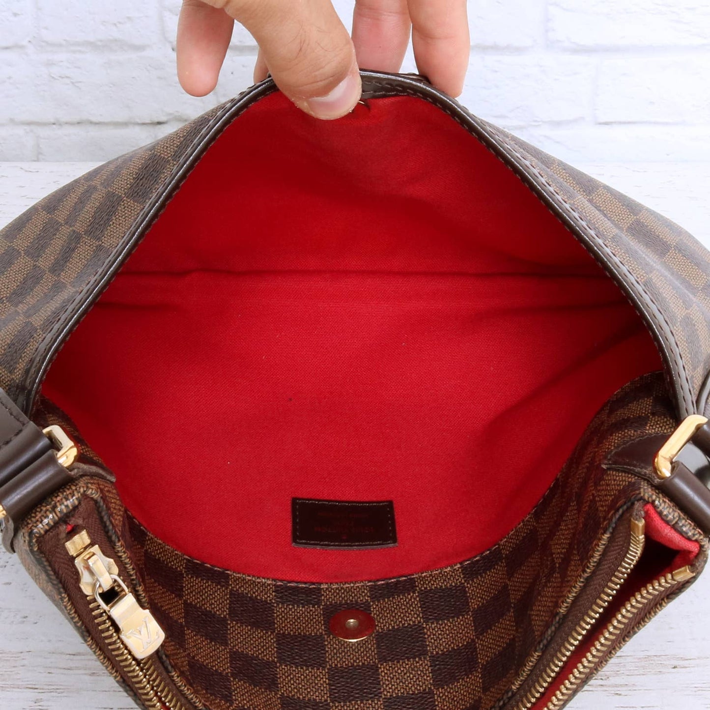 Louis Vuitton Bloomsbury PM Crossbody Damier Ebene