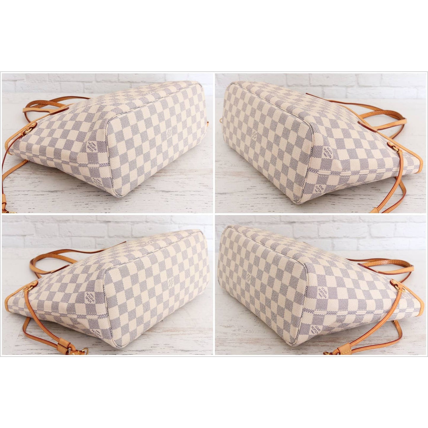 Louis Vuitton Neverfull PM Damier Azur Small Tote