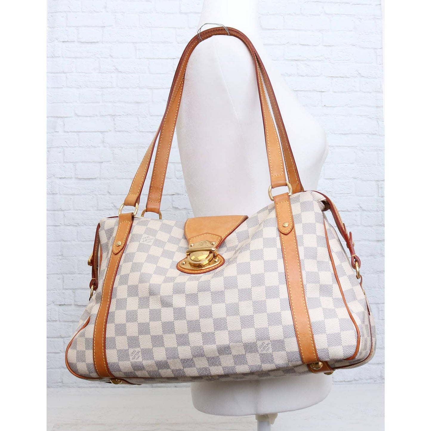 Louis Vuitton Stresa PM Damier Azur Shoulder Bag