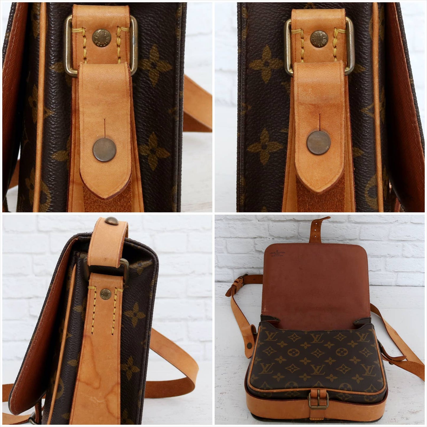 Louis Vuitton Cartouchiere MM Monogram Crossbody