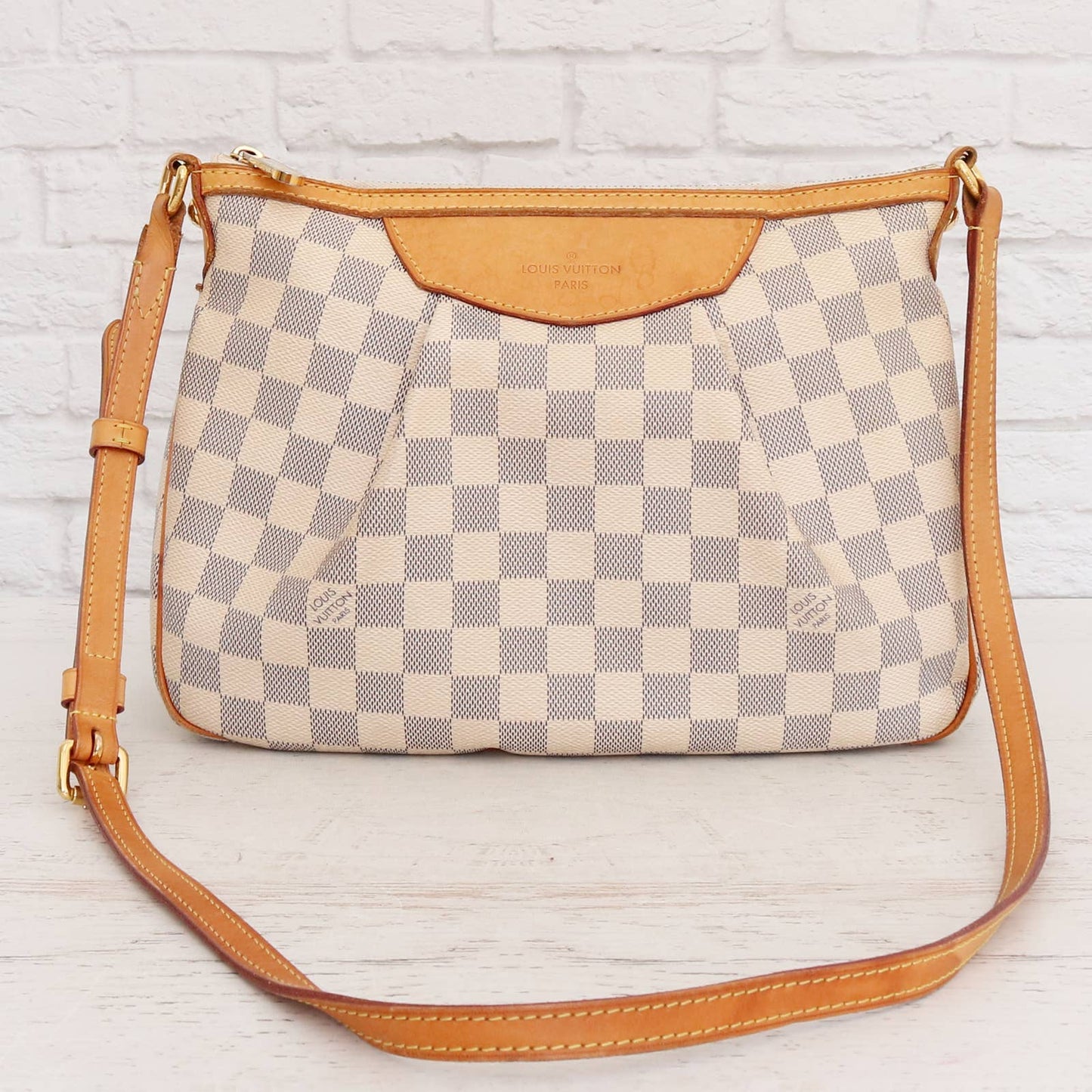 Louis Vuitton Siracusa PM Damier Azur Crossbody