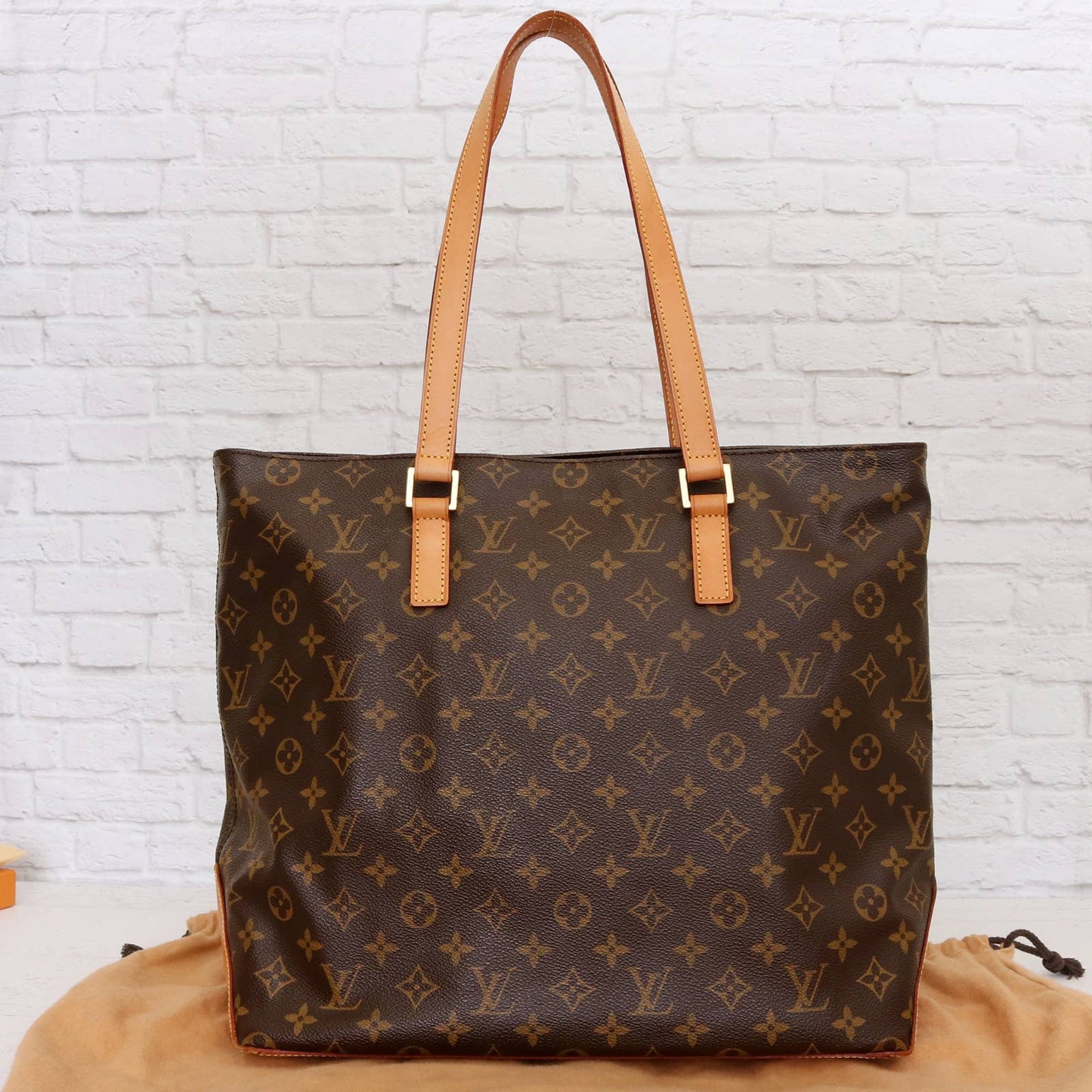 Louis Vuitton Cabas Mezzo Large Monogram Tote