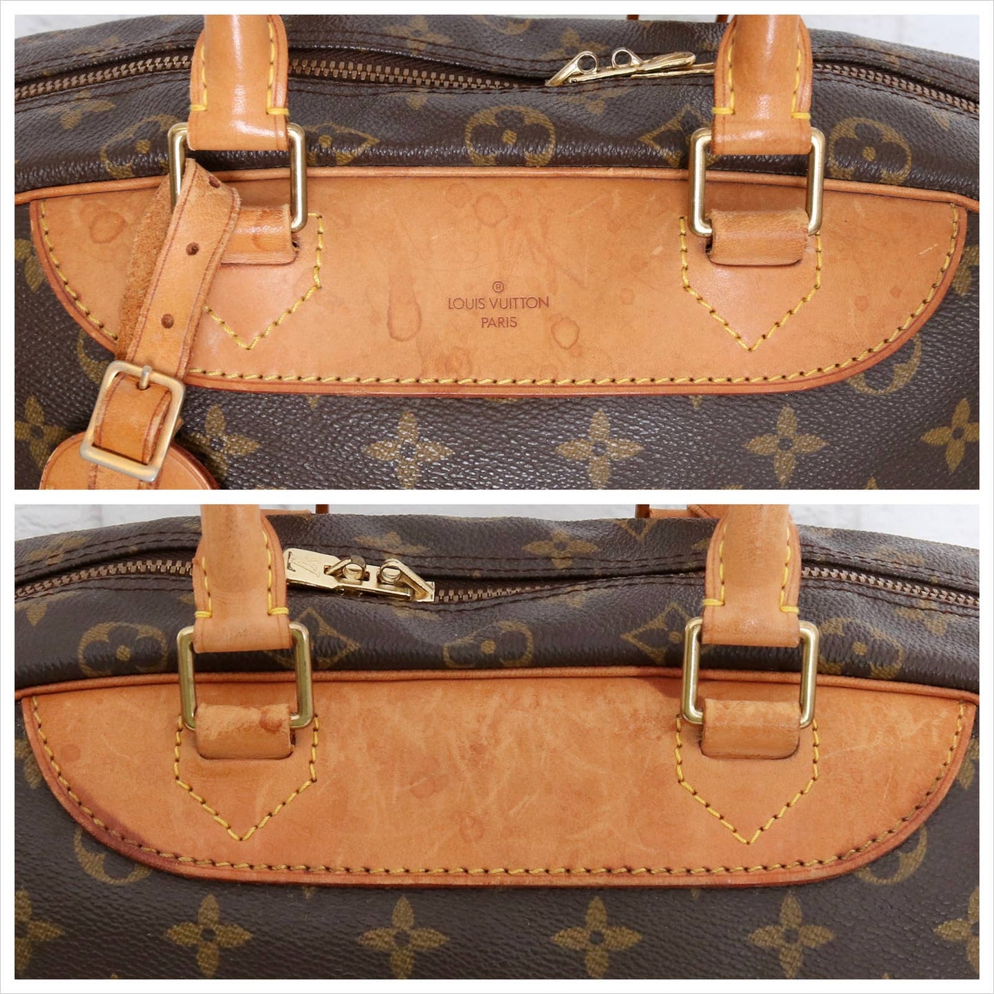 Louis Vuitton Deauville Monogram Satchel