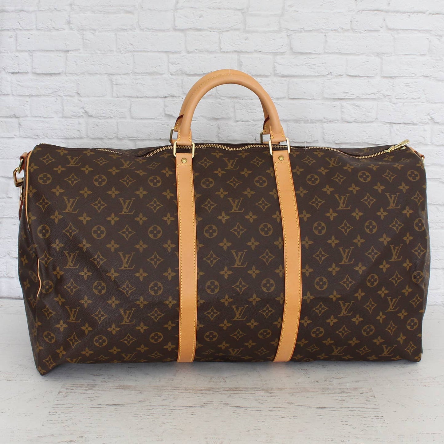 Louis Vuitton Keepall 60 Bandouliere Monogram Duffle