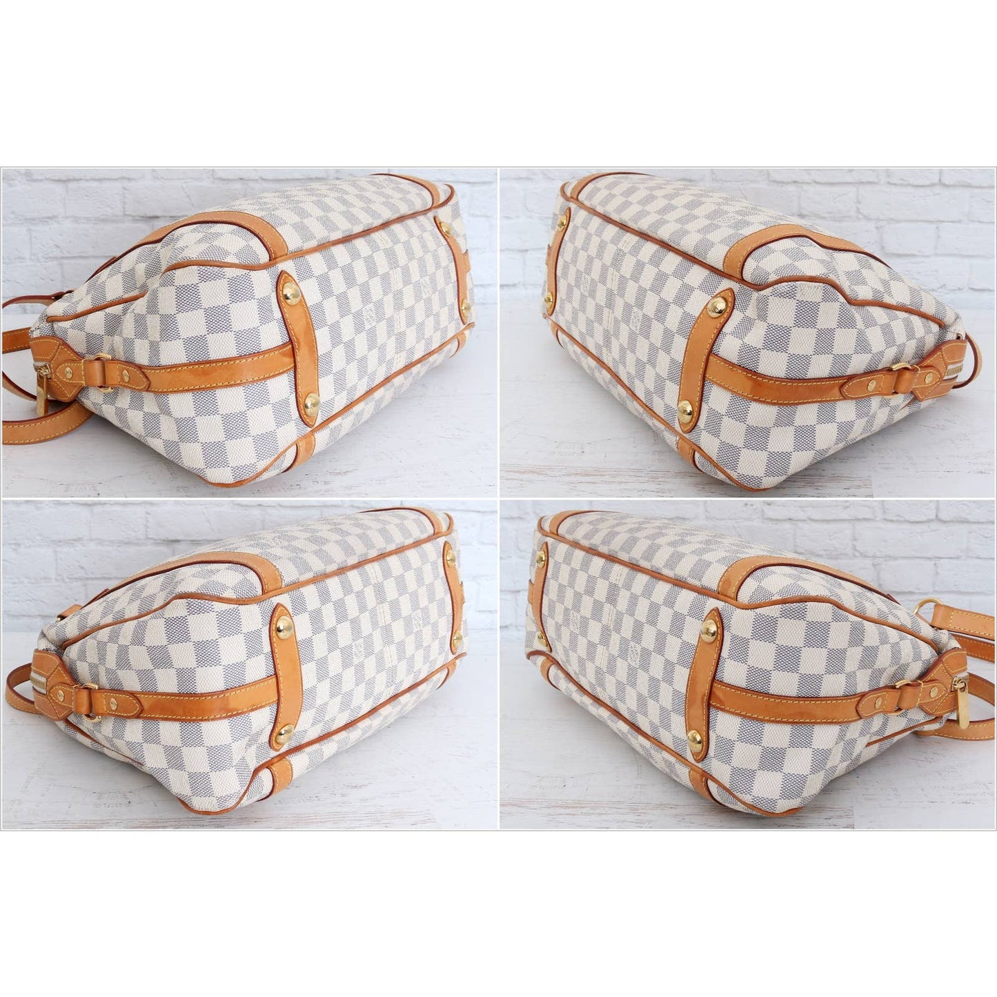 Louis Vuitton Stresa PM Damier Azur Shoulder Bag