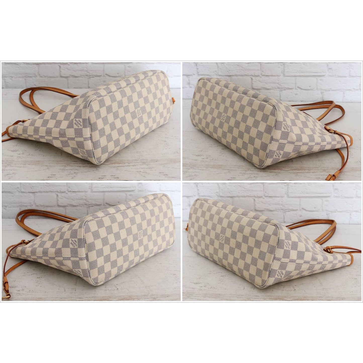 Louis Vuitton Neverfull PM Damier Azur Small Tote