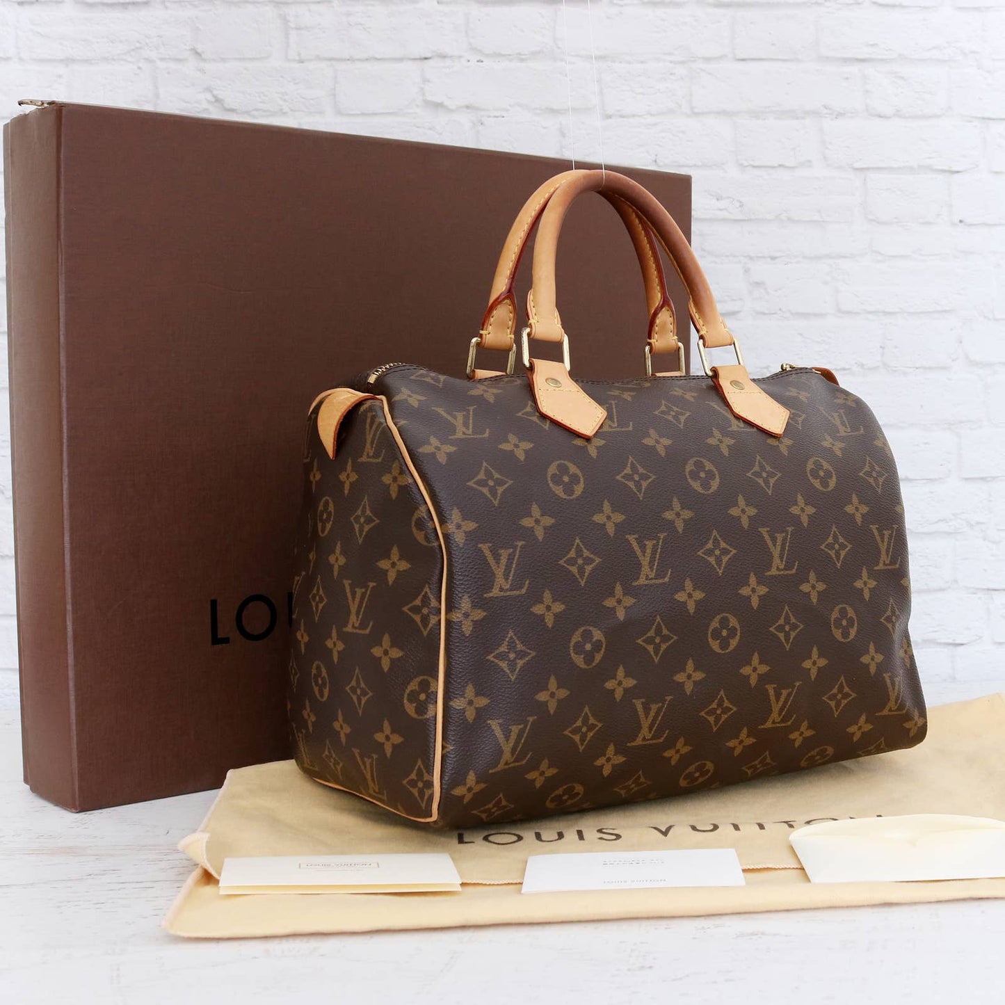 Louis Vuitton Speedy 30 Monogram Satchel