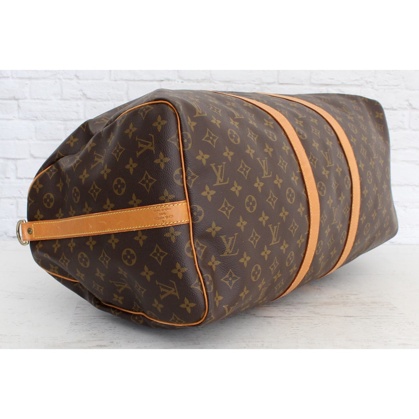 Louis Vuitton Keepall 55 Bandouliere Monogram Duffle Luggage Travel