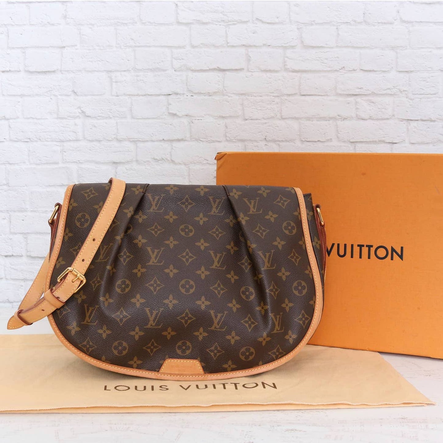 Louis Vuitton Menilmontant MM Monogram Crossbody