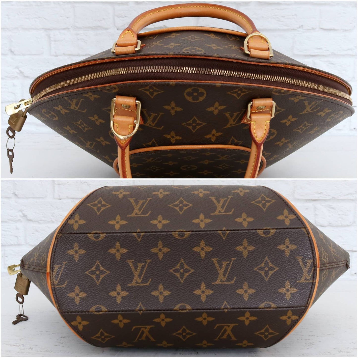 Louis Vuitton Ellipse MM Monogram Satchel