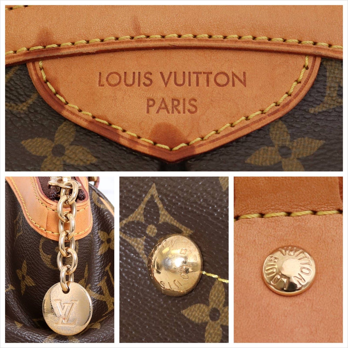 Louis Vuitton Tivoli PM Monogram Satchel with Dust Bag & Box