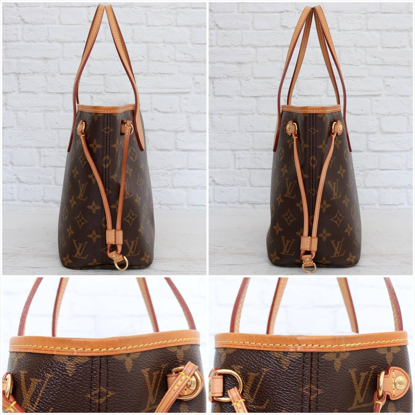 Louis Vuitton Neverfull PM monograma - Top Luxo