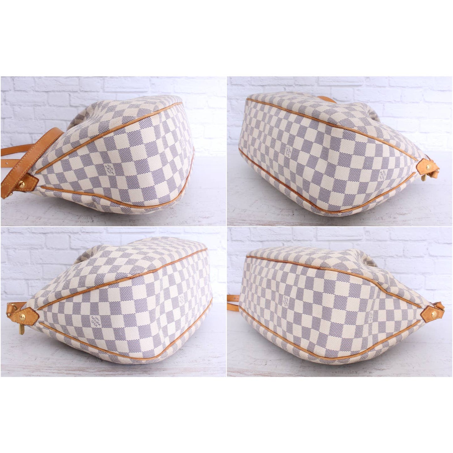 Louis Vuitton Siracusa MM Damier Azur Crossbody