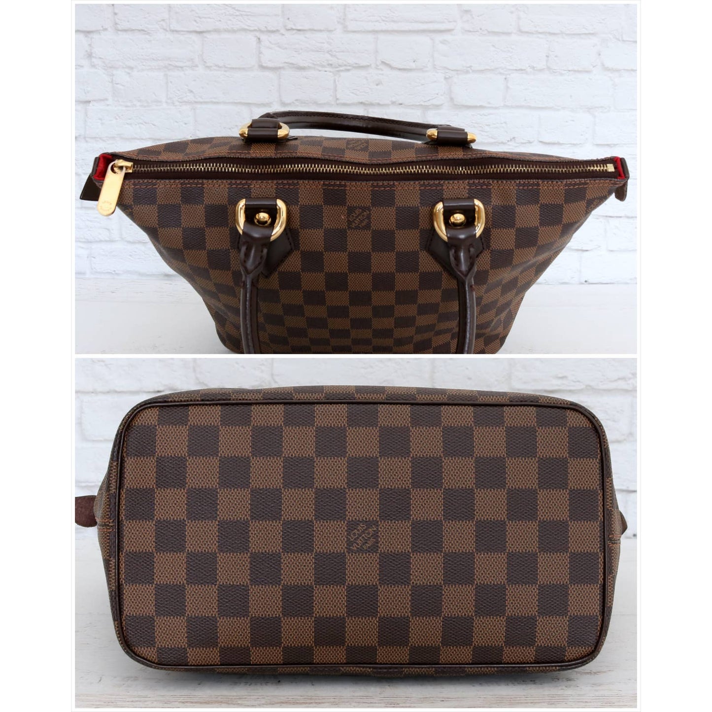 Louis Vuitton Saleya PM Tote Damier Ebene Shoulder Bag