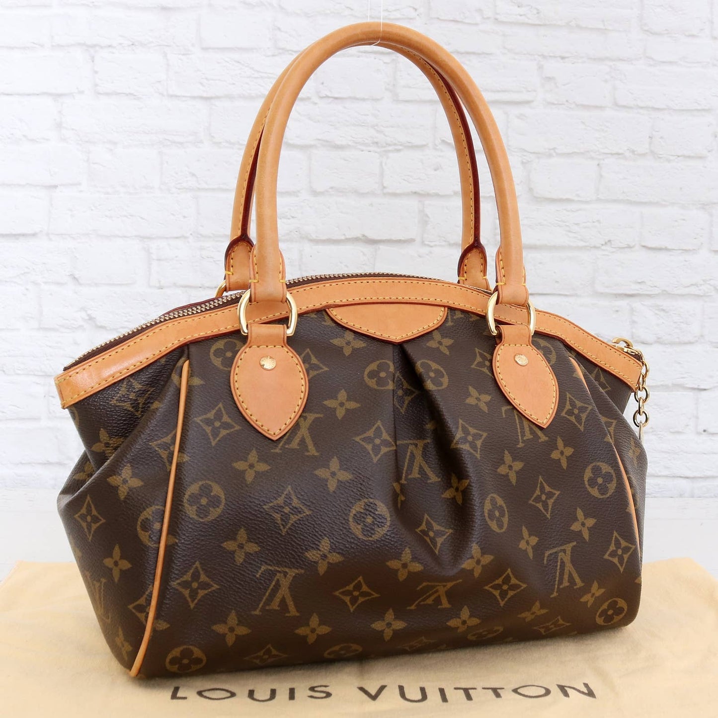 Louis Vuitton Tivoli PM Monogram Satchel with Dust Bag & Box