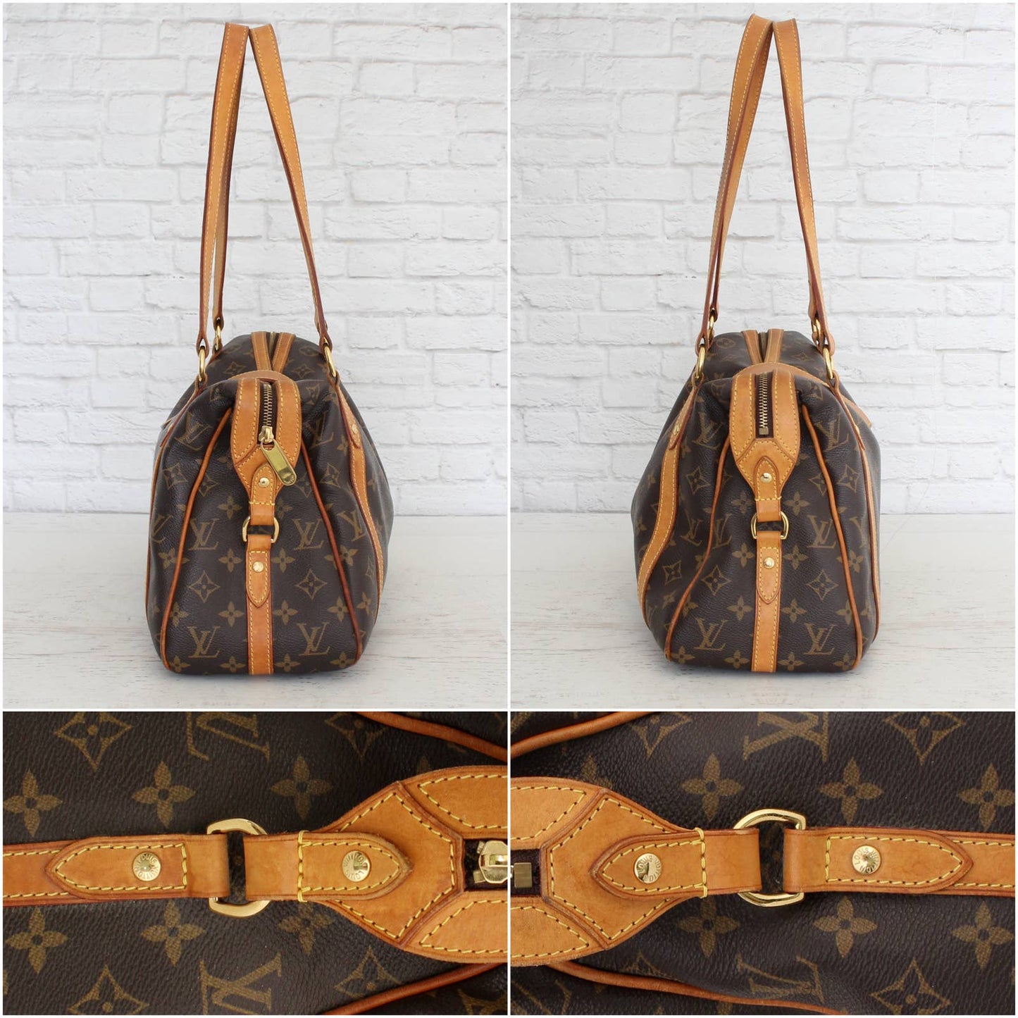 Louis Vuitton Stresa PM Shoulder Bag Monogram