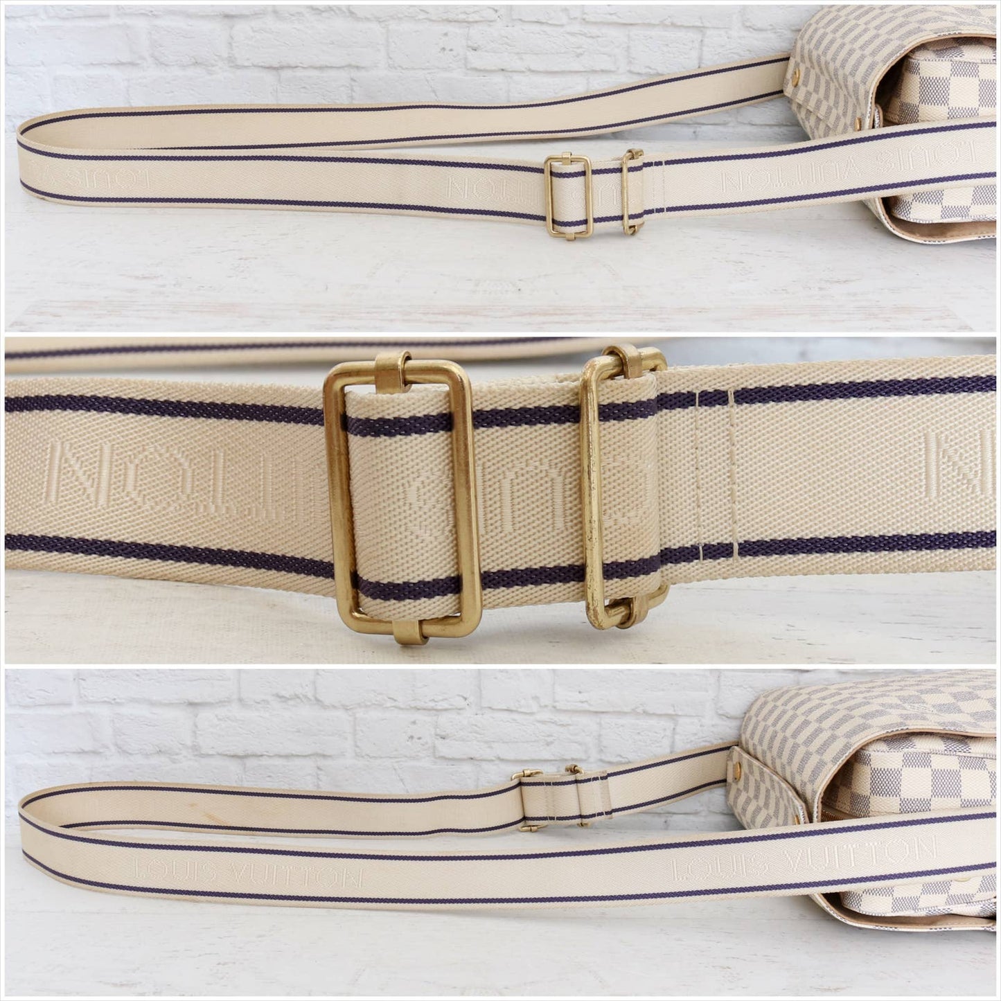 Louis Vuitton Naviglio Damier Azur Crossbody