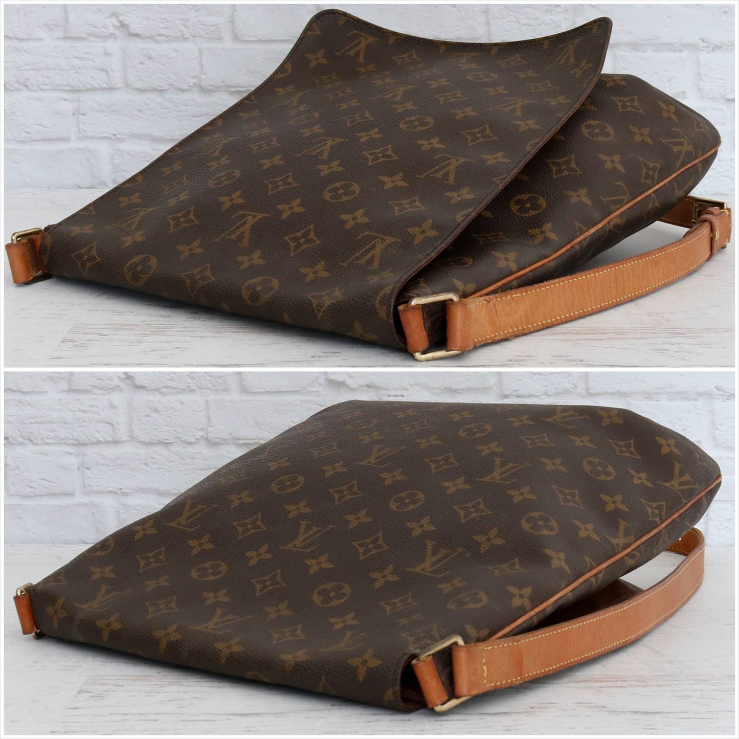 Louis Vuitton Musette GM Large Monogram Crossbody & Shoulder Bag