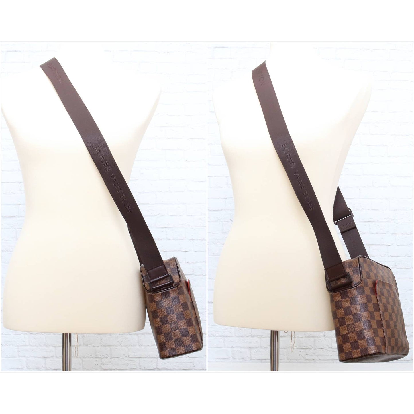 Louis Vuitton Olav PM Damier Ebene Crossbody & Shoulder Bag