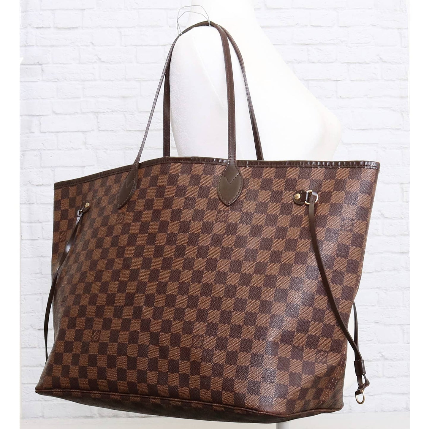 Louis Vuitton Neverfull GM Damier Ebene Large Tote