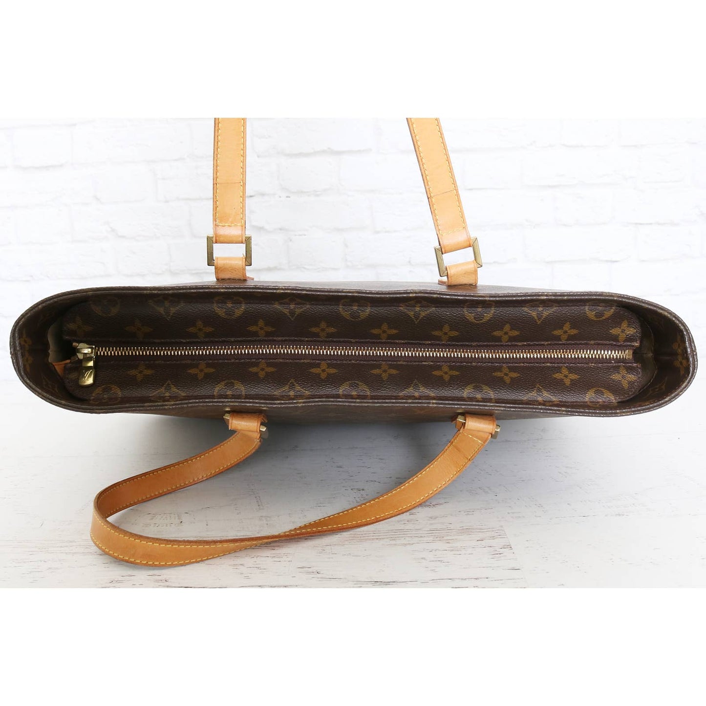 Louis Vuitton Luco Monogram Tote Shoulder Bag