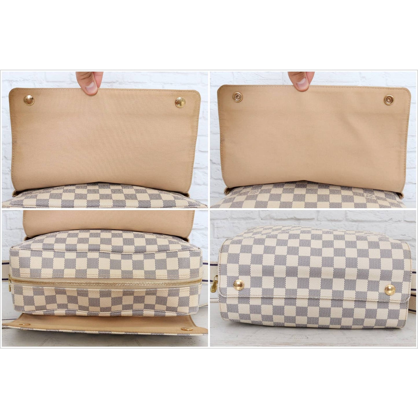 Louis Vuitton Naviglio Damier Azur Crossbody