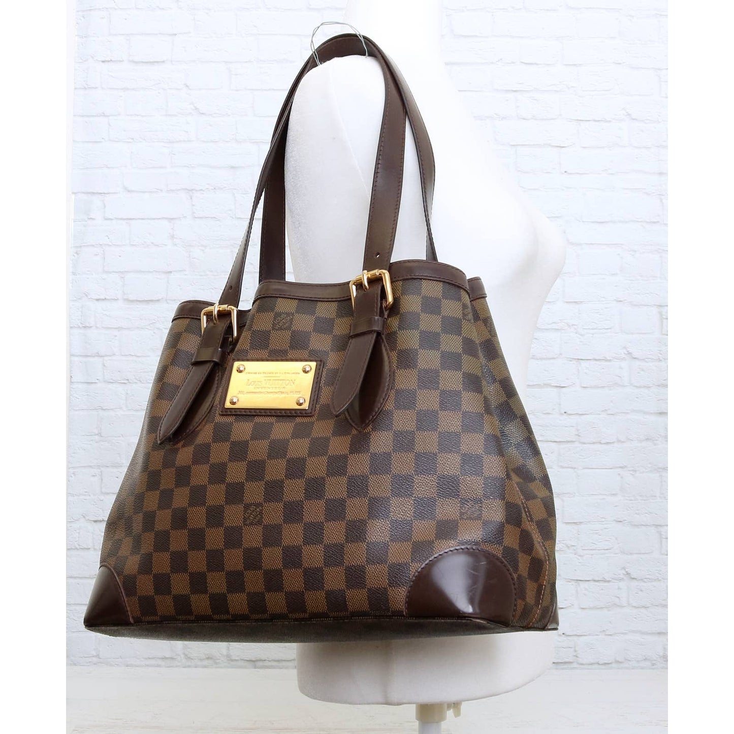 Louis Vuitton Hampstead MM Damier Ebene Tote