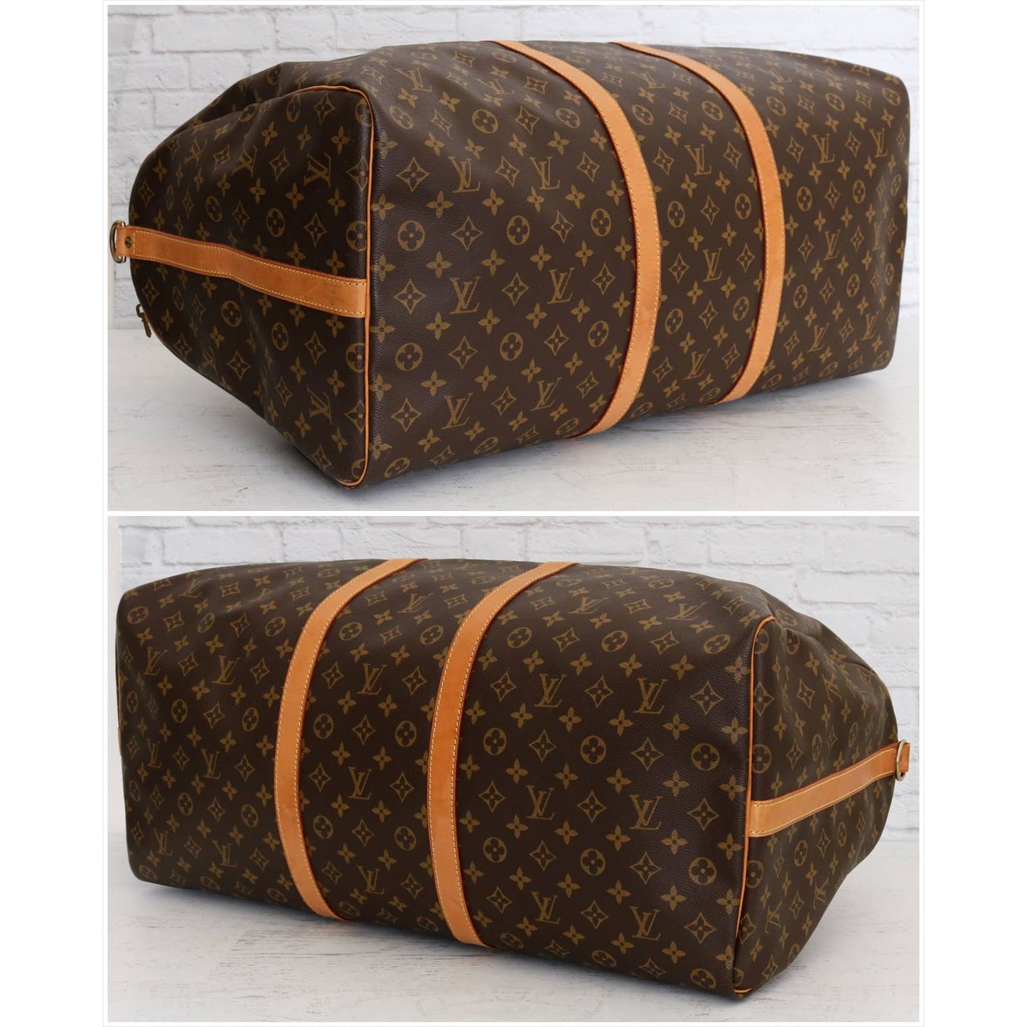 Louis Vuitton Keepall 60 Bandouliere Monogram Duffle Bag